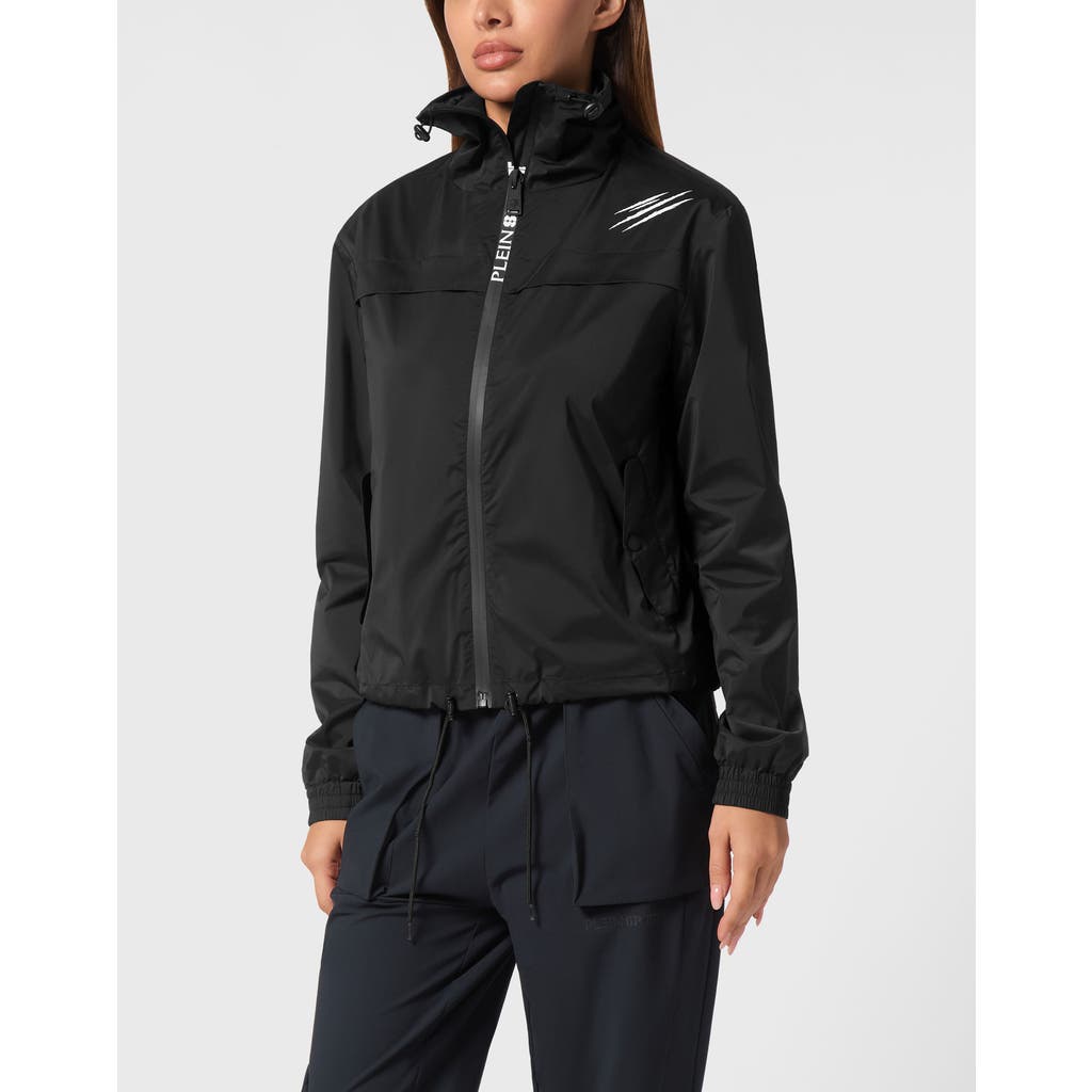 PLEIN SPORT PLEIN SPORT Cropped Windbreaker Ls Scratch Women