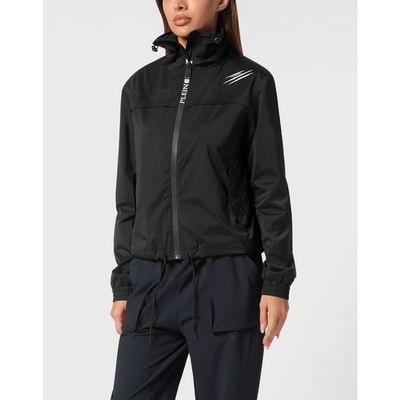PLEIN SPORT PLEIN SPORT Cropped Windbreaker Ls Scratch Women