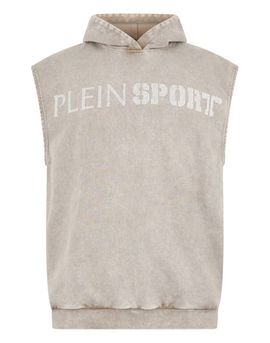PLEIN SPORT PLEIN SPORT Hoodie Vest Crackle Scratch Men