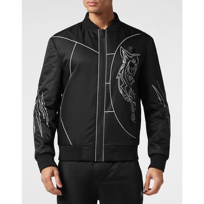 PLEIN SPORT PLEIN SPORT Nylon Bomber Tiger Court Edition Men