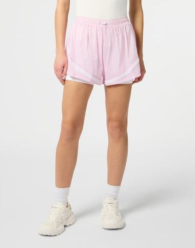 PLEIN SPORT PLEIN SPORT Reflective Nylon Shorts Women