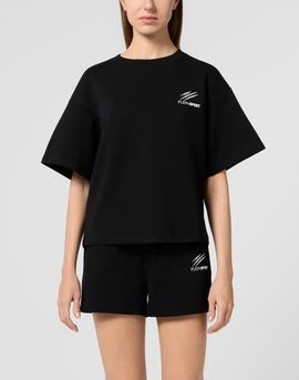 PLEIN SPORT PLEIN SPORT Round Neck T-Shirt Icon Scratch Women