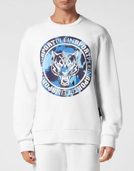 PLEIN SPORT PLEIN SPORT Sweatshirt Ls Carbon Tiger Men