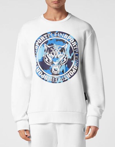 PLEIN SPORT PLEIN SPORT Sweatshirt Ls Carbon Tiger Men