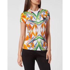 PLEIN SPORT PLEIN SPORT T-Shirt Round Neck Sexy Pure Fit Women
