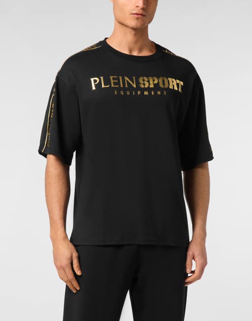 PLEIN SPORT PLEIN SPORT T-Shirt Round Neck Ss Laminated Men