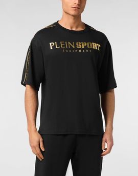 PLEIN SPORT PLEIN SPORT T-Shirt Round Neck Ss Laminated Men
