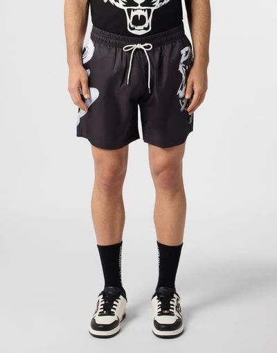 PLEIN SPORT Printed Shorts Plein Sport Men