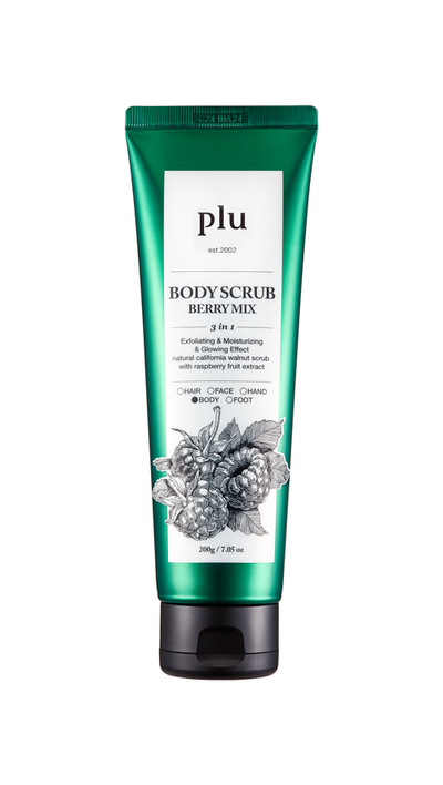 Plu Plu Body Scrub Berry Mix 