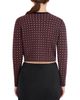 Point Point Cropped Crewneck Cardigan - 3