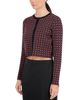 Point Point Cropped Crewneck Cardigan - 5