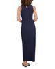 Point Point Georgette Column Dress - 2