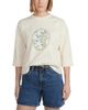 Point Point Graphic Roll Cuff Tee - 1