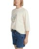 Point Point Graphic Roll Cuff Tee - 4