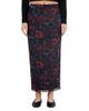 Point Point Mesh Maxi Skirt - 1