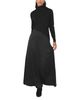 Point Point Mixed Media Turtleneck Maxi Dress - 2