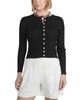 Point Point Ribbed Knit Cardigan Sweater - 2
