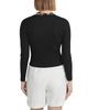 Point Point Ribbed Knit Cardigan Sweater - 3