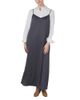 Point Point Satin A Line Maxi Slip Dress - 1