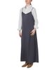 Point Point Satin A Line Maxi Slip Dress - 2