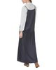 Point Point Satin A Line Maxi Slip Dress - 3