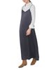Point Point Satin A Line Maxi Slip Dress - 4