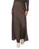 Point Point Satin A Line Slip Skirt - 1