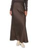 Point Point Satin A Line Slip Skirt - 4