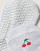Pointe Studio Frilly Cherry Grip Ankle Socks - 2