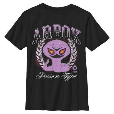 POKEMON Boys Pokemon Arbok Poison Type T Shirt