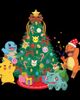POKEMON Boy's Pokemon Christmas Tree Characters Graphic Tee - 2