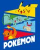 POKEMON Boy's Pokemon Colorful Starters Banners Graphic T-Shirt - 2