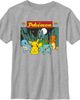 POKEMON Boy's Pokemon Starters Portrait Graphic T-Shirt - 1