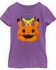 POKEMON Girl's Pokemon Halloween Pikachu Jack-O'-Lantern T-Shirt - 1