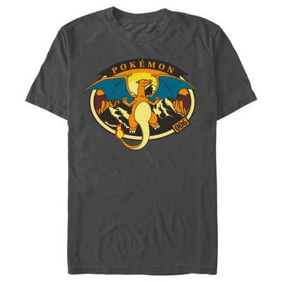 POKEMON Men's Pokemon Charizard 006 Graphic T-Shirt