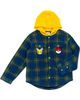 POKEMON POKEMON Pikachu Hooded Fleece Shacket - 1