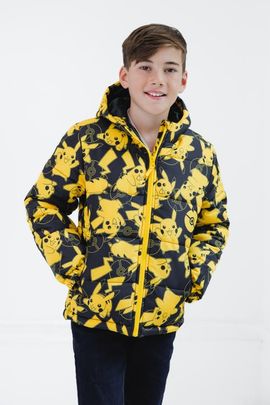 POKEMON POKEMON Pikachu Hooded Puffer Coat