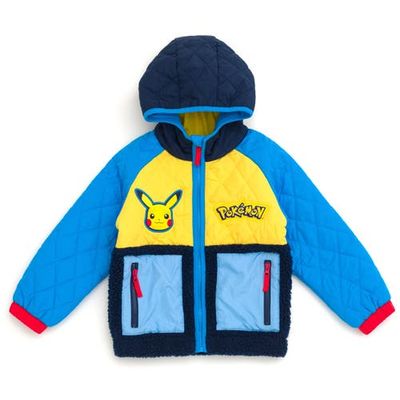 POKEMON POKEMON Pikachu Hooded Zip-Up Jacket