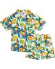 POKEMON POKEMON Swimwear 2-Piece Camp Shirt and Swim Trunks Set - 1