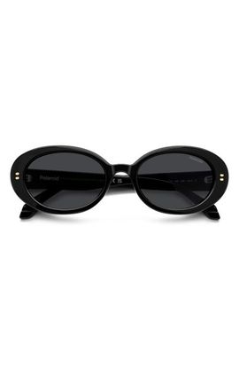 Polaroid Polaroid 52mm Polarized Oval Sunglasses