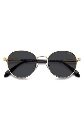 Polaroid Polaroid 53mm Polarized Round Sunglasses