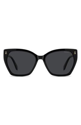Polaroid Polaroid 56mm Polarized Butterfly Sunglasses