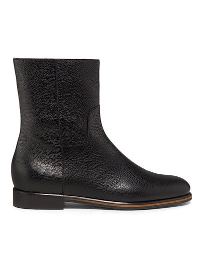 Pollini Women's Ascot Leather Ankle Boots