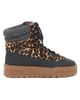 Pollini Women's Ice Cracker Printed Calf-Hair Platform Ankle Boots - 7