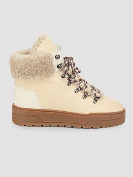 Pollini Women's Lace-Up Shearling Ankle Boots