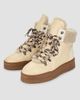 Pollini Women's Lace-Up Shearling Ankle Boots - 2