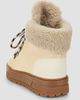 Pollini Women's Lace-Up Shearling Ankle Boots - 3