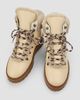 Pollini Women's Lace-Up Shearling Ankle Boots - 4