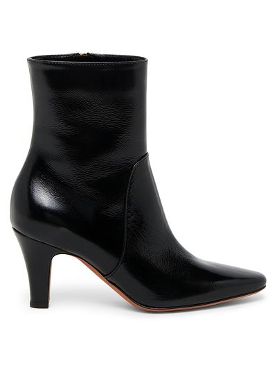 Pollini Women's Muse 75MM Leather Ankle Boots