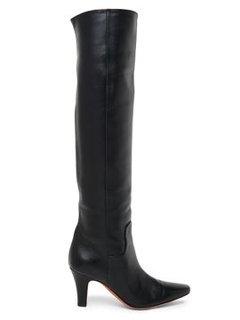Pollini Women's Muse 75MM Leather Over-the-Knee Boots